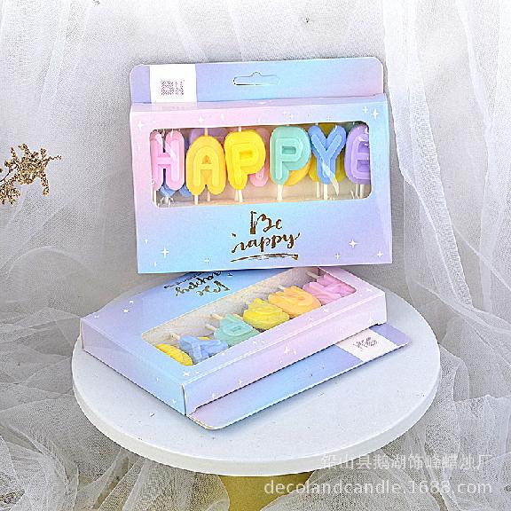 НАБОР СВЕЧЕЙ "HAPPY BIRTHDAY" 